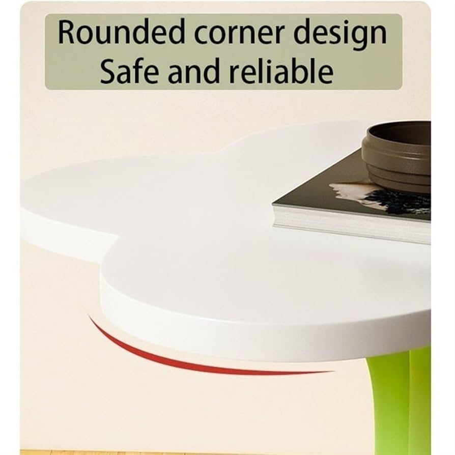 Amazon.co.jp: ナイトテーブル, 花の形の小さなコーヒーテーブル