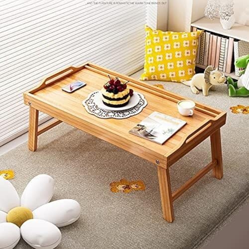 Table basse pliable salon bois compacte et multifonction - 3