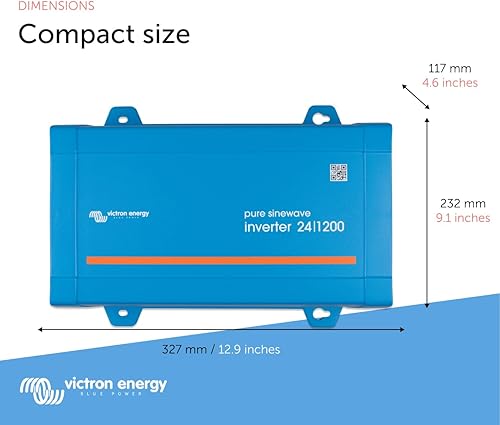Miniatura 3 de Victron Energy Inversor de onda sinusoidal pura de 1200VA 24-Volt 120V AC