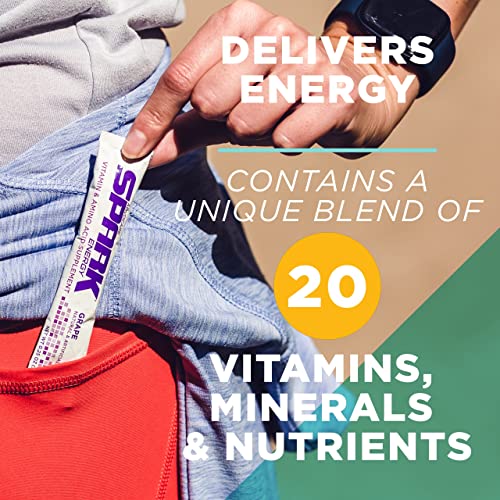 Advocare Spark Vitamin & Amino Acid Supplement - Focus And Energy Drink Mix - Grape - 14 Pack #TOP3