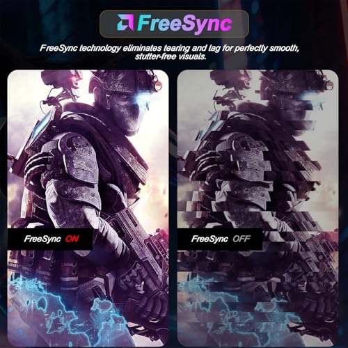 Image of 27 Inch 240Hz Gaming Monitor, QHD 2560x1440 Fast IPS Computer Monitor, 1ms MPRT, FreeSync, HDMI & DisplayPort, 100% sRGB, VESA Mountable, Ultra-Slim Bezel for FPS Gaming and Office