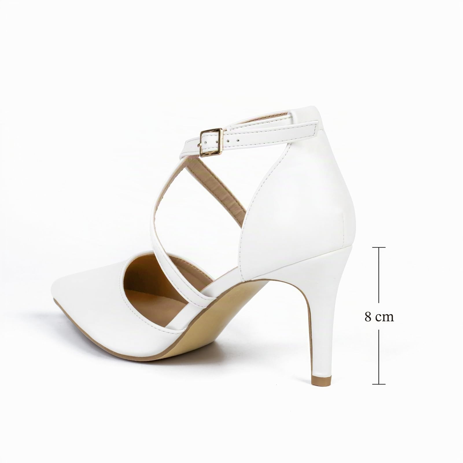 Hoefirm Scarpe Donna Tacco Alto Eleganti Scarpe Tacco a Spillo Sandali Punta Chiusa