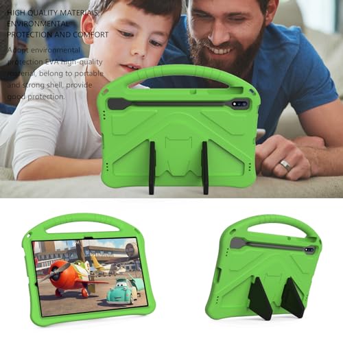 Coque anti-chute Galaxy Tab S9 FE+ pour éviter les écrans cassés