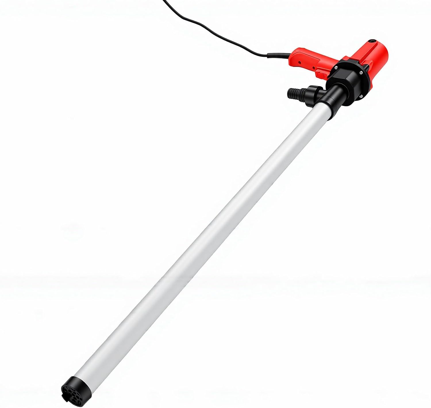 Hilitand Electric Oil Pump Portable Transfer Pump Electric Liquid Cordless Handheld with 90cm Tube 75L min for Fuel Kerosene Water Alcohol Milk Transfer (US Plug)
