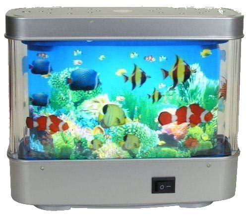 Lightahead Artificial Tropical Fish Aquarium Decorative Lamp Virtual Ocean in Motion (Small)