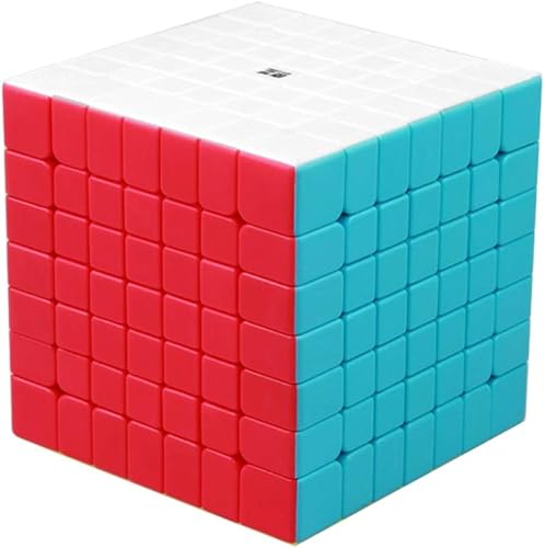Miniatura 1 de BestCube Cubo de 7 x 7 pulgadas sin calcomanías Qixing 7 x 7 pulgadas cubo de velocidad juguetes para regalos 2638in