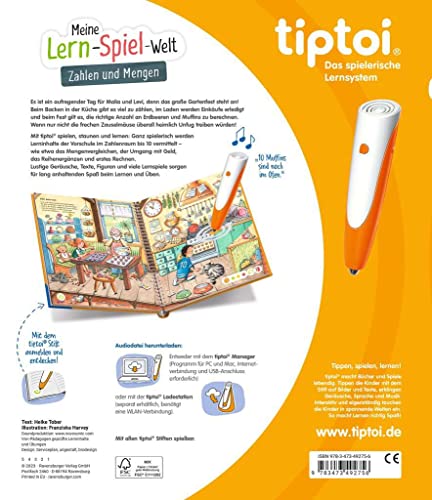 tiptoi - Mein Lernspiel Abenteuer Set - Erste Buchstaben und Erste Zahlen
