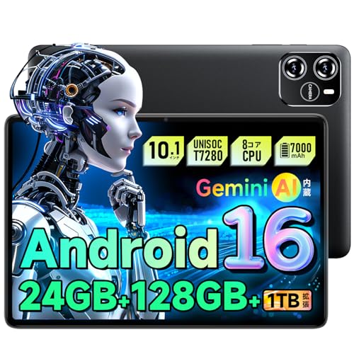 Amazon.co.jp: タブレット 10インチ 【Android 16 Gemini AI搭載