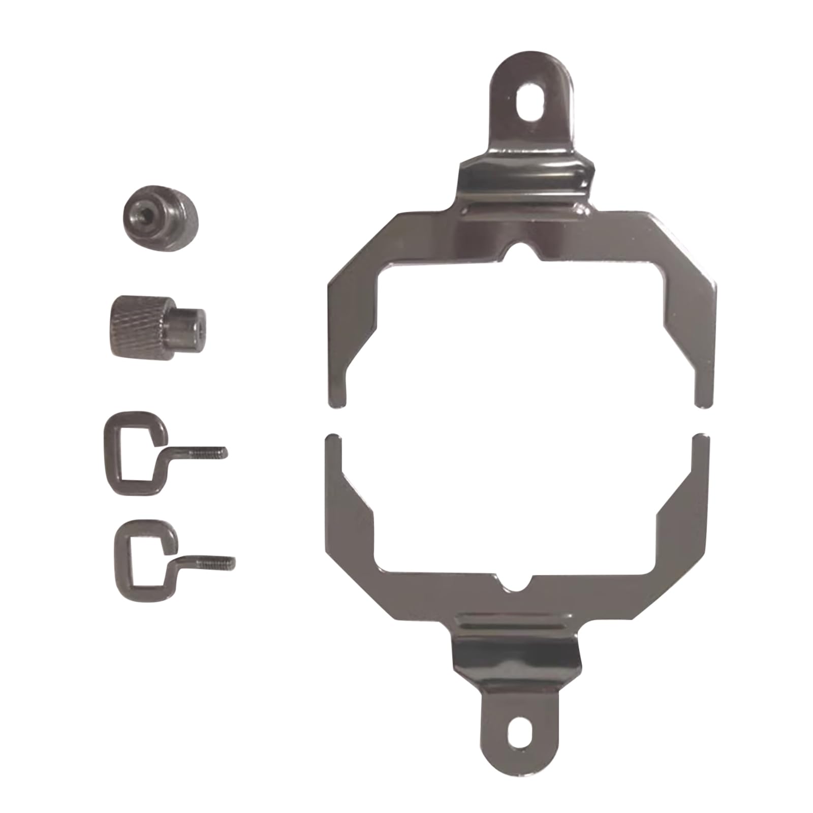 MOUDOAUER Set di staffe di montaggio per ventola del radiatore di ricambio per Corsair iCUE H100i H115i H150i Elite Capellix, kit di staffe di raffreddamento CPU