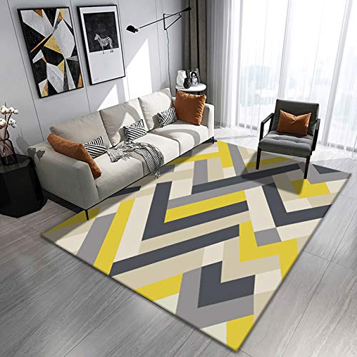 Alfombras Dormitorio Modernas Lavables de 60X100 Marca Haoye