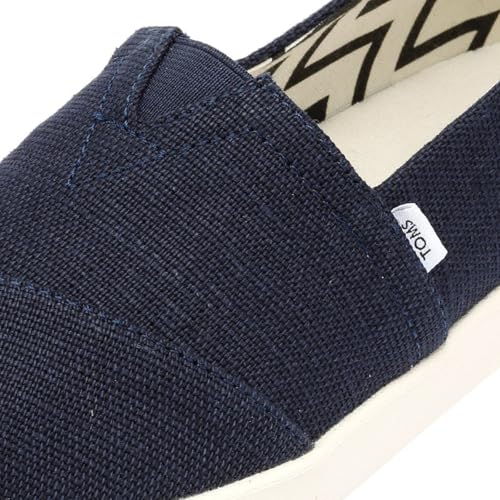 Image of TOMS Women's Alpargata Plus Slip On Espadrille, Textile Upper, Relaxed Fit, CloudBound Insole, Stretchy Easy On and Off