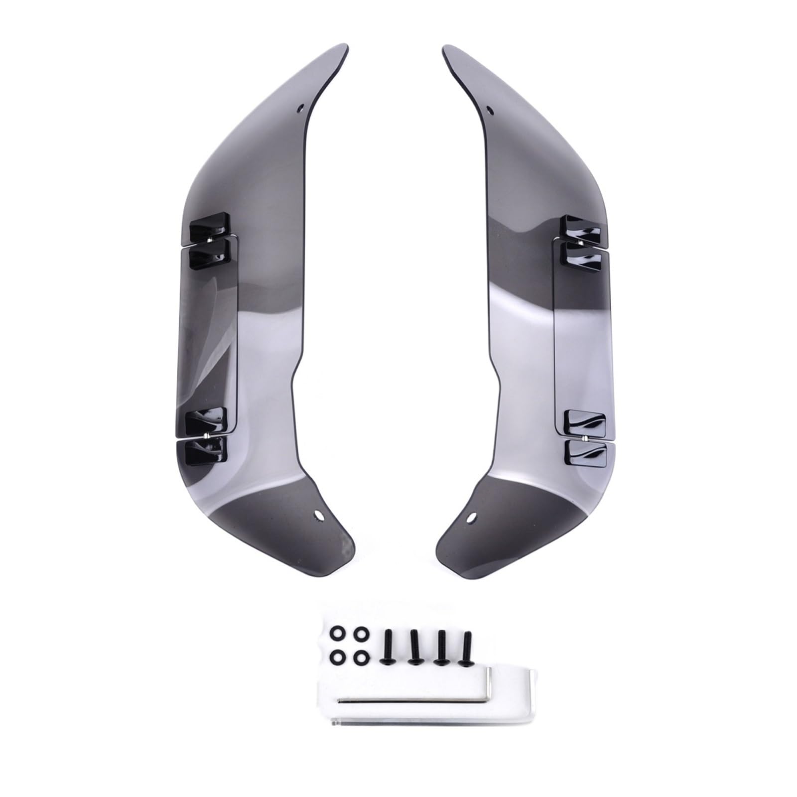 Parabrezza Moto, Compatibile Con Honda GoldWing GL1800 F6B DCT | Accessori mod deflettore aria spoiler parabrezza regolabile multi-angolo for moto da turismo a lunga distanza Gold Wing