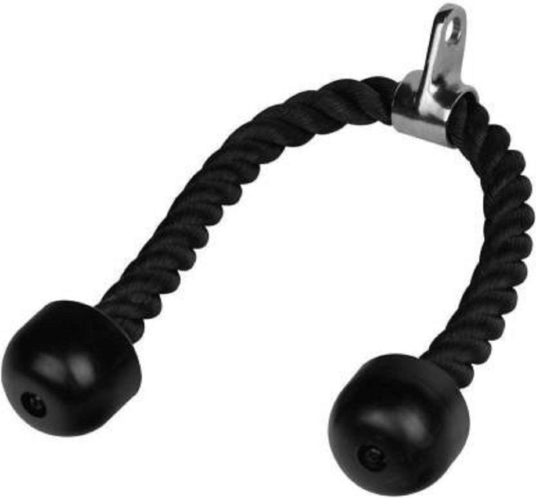 LIVOX Tricep Rope Cable Attachment 27 Inch Nylon Pull Down Rope for Muscle Strength Tricep Rope for Gym Workout Exercise Rope with Snap Hook (B08JBJKT2N) Amazon Price History, Amazon Price Tracker