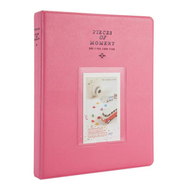 Stela 128 Pockets album Compatible With Fuji Instax Mini 9 8 25 50s 70 90 Film (Flamingo pink) (B087LXSQC7) Amazon Price History, Amazon Price Tracker