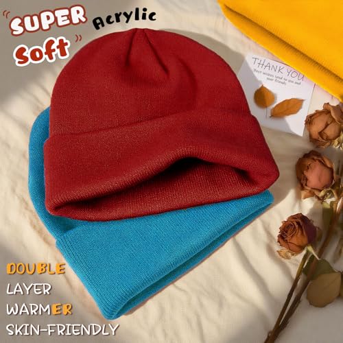 Image of ZOORON Toddler Beanie Boys Girls Beanies Kids Winter Hats Children Knit Cap