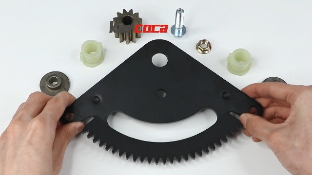 L GEAR 
35mmローダウンリンク＆ショートスタンド XSR155 25 Teeth Steering Sector Gear Kit Compatible with John Deere