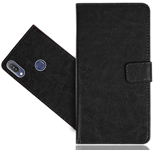 Asus Zenfone Max Pro (M1) ZB601KL Case, CaseExpert Genuine Leather Kickstand Flip Wallet Bag Case Cover for Asus Zenfone Max Pro (M1) ZB601KL