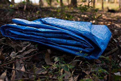 Lona Encerado 4x3 Metros Polietileno Azul 100 Micras Ajax