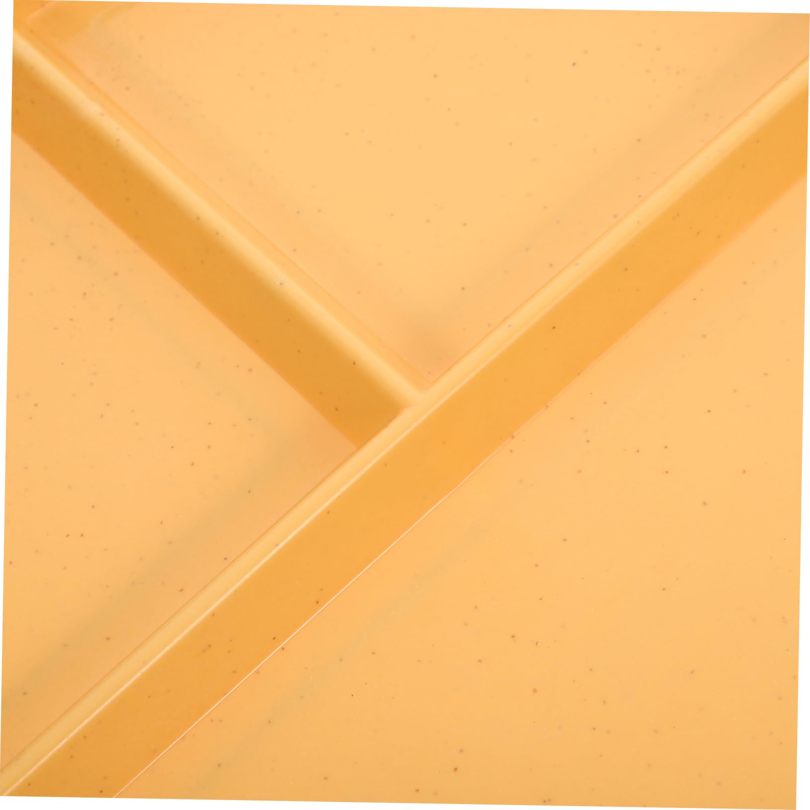 Cabilock 4pcs Boys and Girls' Divided Plates Wheat Straw Snack Plates for Balanced Feeding