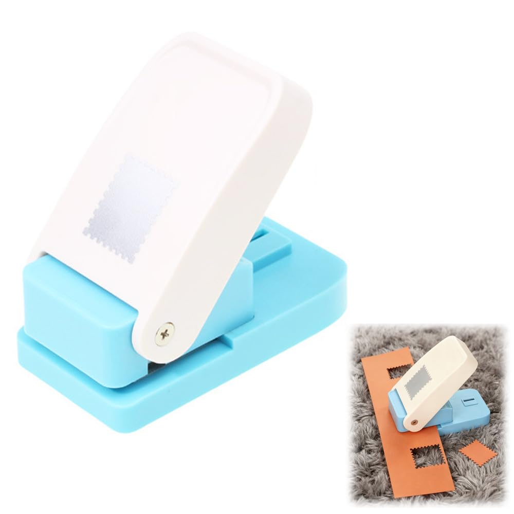 Amazon.co.jp: VOXILFE クラフトパンチ 切手 【2.5cm*2cm】 手動滑り