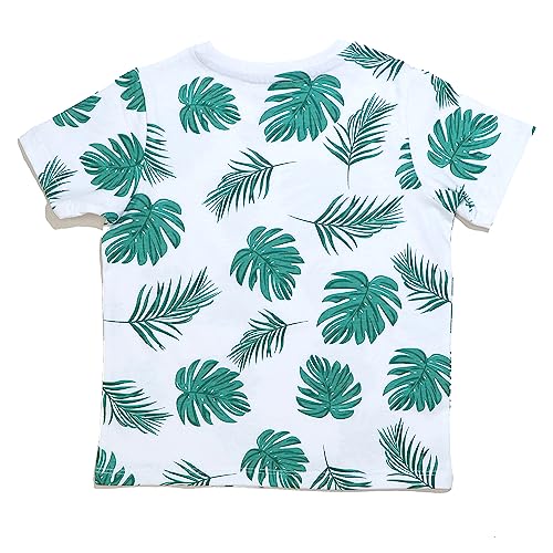 Image of Be Awara Kids Printed Half Sleeves T-shirt & Shorts Clothing Sets, 100% Cotton Soft Unisex Cord Set, Comfortable Wear for Kids With Cool Prints, Everyday Casual Wear for Boys & Girls