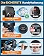 VANMASS Handyhalterung Auto 2025 neuste Version Handy Halterung Auto 4 in 1 Lüftung & Saugnapf Handyhalter 100% Kratzschutz Smartphone Halterung für iPhone 16 Samsung S24 Huawei Xiaomi LG usw
