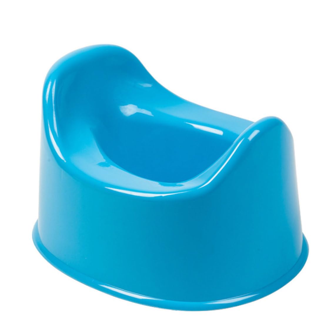 Kleinkind-Toilettensitz, tragbarer Baby-Töpfchen-Toilettenstuhl mit komfortablem Design für Jungen und Mädchen, leicht zu reinigender Reise-Kinder-Toilettentrainer für Zuhause und Badezimmer, Bl