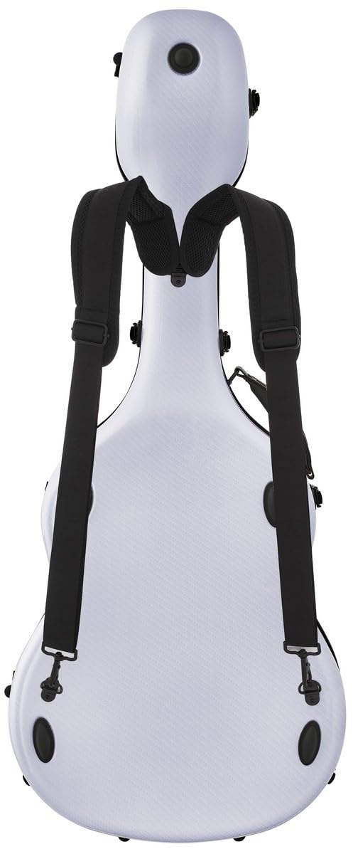 M-Case Sagomata Custodia per chitarra Classica 39” - 4/4 Fiberglass Ultra Light special argento