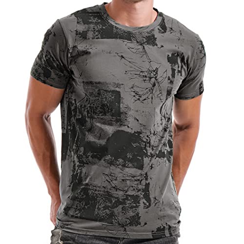 KLIEGOU Mens Hipster Hiphop Tees – Fashion P...