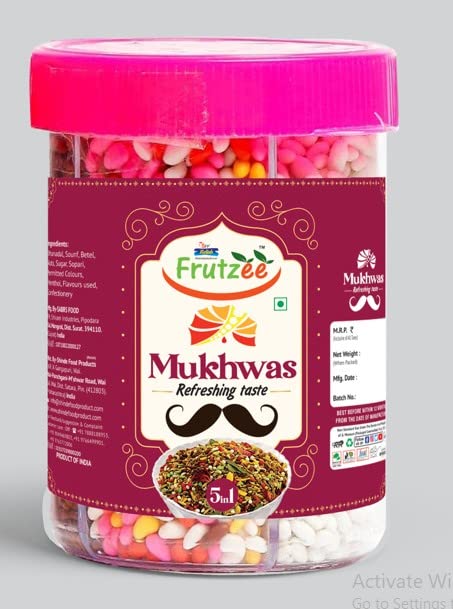 See full amazon price history chart for FRUTZEE Mouth Freshener 5 in 1, 300GM with Sauf Mouth freshener, Green Saunf Mukhwas, Punjabi Mukhwas, Khas Chandan Mukhwas, Paan Mukhwas and Colorful Sauf | Premium Mukhwas Mouth Freshener FRUTZEE Mouth Freshener 5 in 1, 300GM with Sauf Mouth freshener, Green Saunf Mukhwas, Punjabi Mukhwas, Khas Chandan Mukhwas, Paan Mukhwas and Colorful Sauf | Premium Mukhwas Mouth Freshener (B0C4B1L2N2) Amazon Price History, Amazon Price Tracker