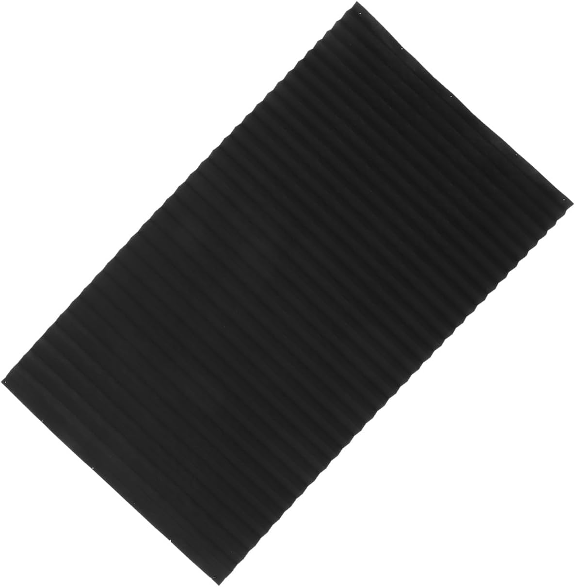 Blackout Self Adhesive Pleated Window Blind, 90x180cm Black