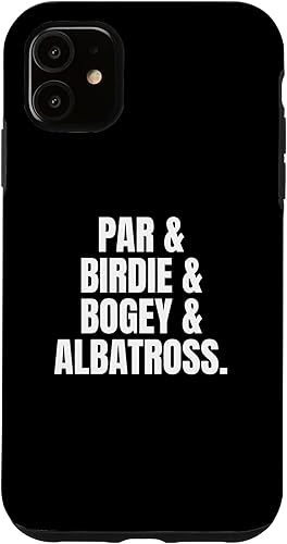 Miniatura 7 de iPhone XXS Par Birdie Bogey Albatross Golf Golfer Cute Funny Fan Gag Case