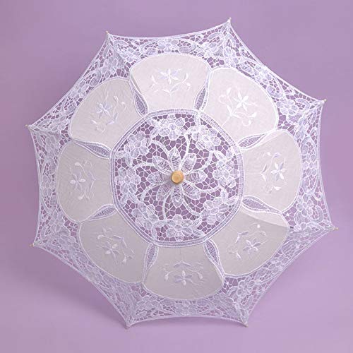 Matelas Lit Parapluie Dancing Party photo parasol spectacle nuptial brodé parapluie dentelle Sun Wedding Umbrella Lit Parapluie Rose Princesse