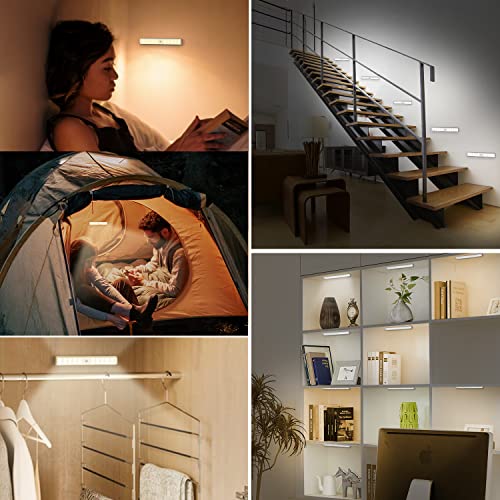 Diomart Under Cabinet Lighting Wireless with Remote, 6 Pack - image 8