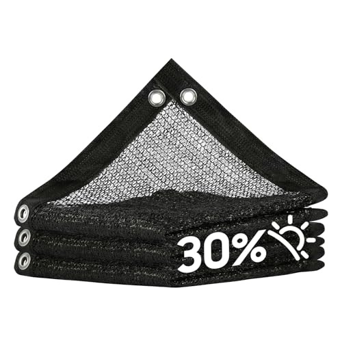 Royal Shade 30% Black Mesh Tarp 20x30ft for Outdoor Use
