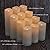 Aignis Flameless LED Candles with 10-Key Remote & Timer, Outdoor Indoor Waterproof Battery Operated Candles for Home/Birthday/Wedding/Holiday Décor, Exquisite Set of 12 (D2.2'' x H4''/5''/6''/7'')