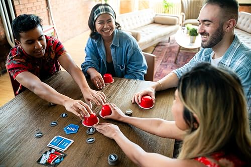 USAopoly What The Cup!? | Social Bluffing Dice Game | Featuring Handheld Dice Cups & D12 Dice | Spy, Swap, Steal the Winning Cup | 3-6 Players, Ages 12+ - Image 3