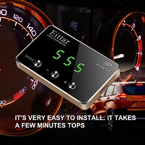 9 Drive 9-Mode Throttle Controller Pedal Accelerator Compatible with FORD F150/250/350/450/F550 2011+ï¼MUSTANG 2011+ï¼RANGER 2012+ï¼9F-261
