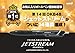 uni Jetstream Standard Ballpoint Pen - 0.38 mm - Blue Ink - Black Body