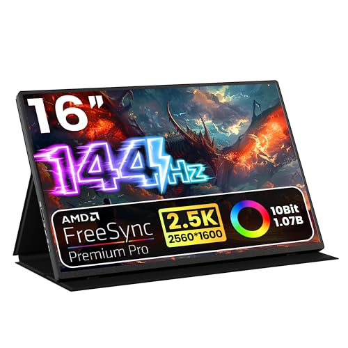 Upperizon 16インチ 2K 16:10(2560×1600) Upperizon Portable Monitor 16 inch 2K QHD 2560x1600 106% sRGB