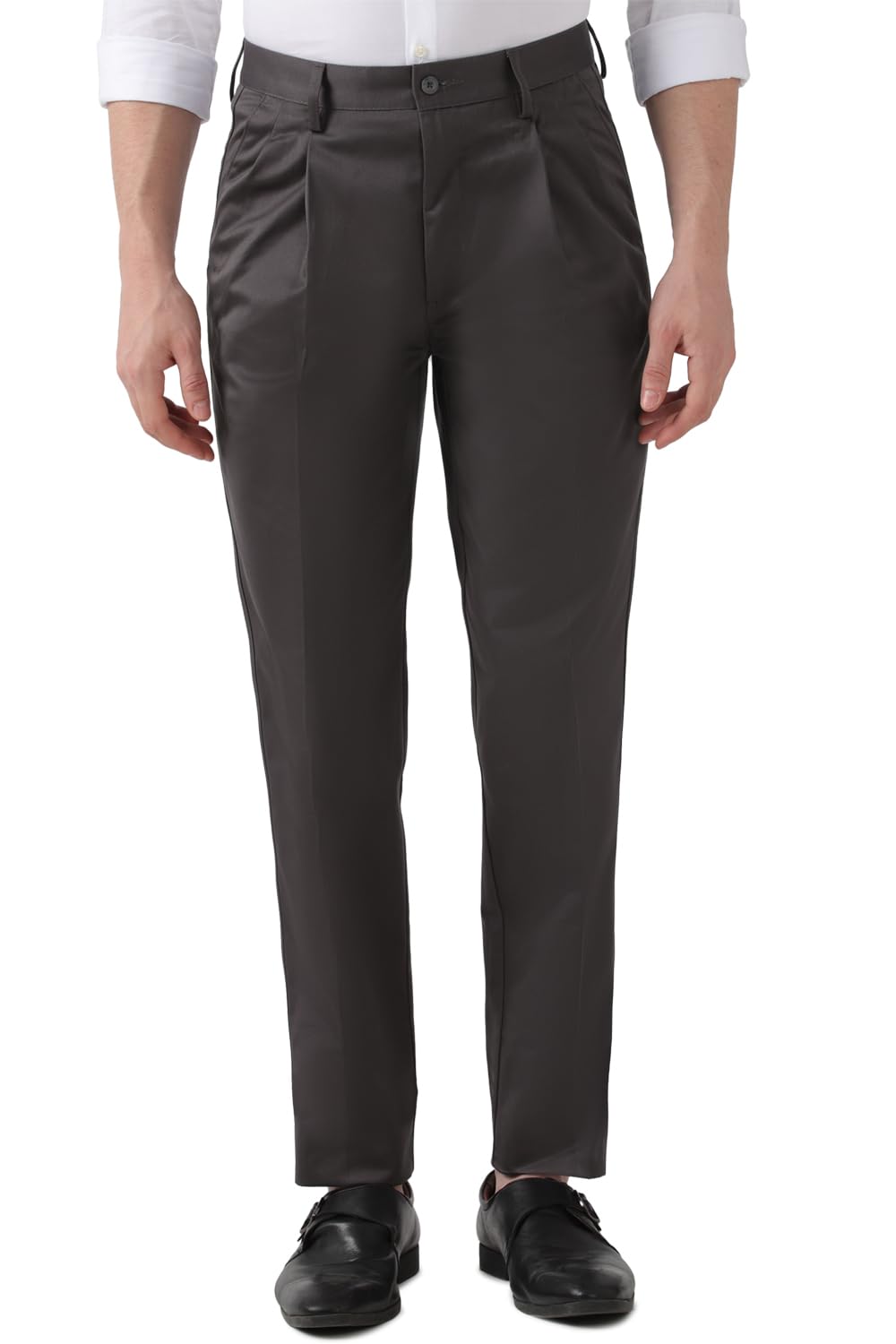 Men's Regular Fit Mid Rise Pants-image-23