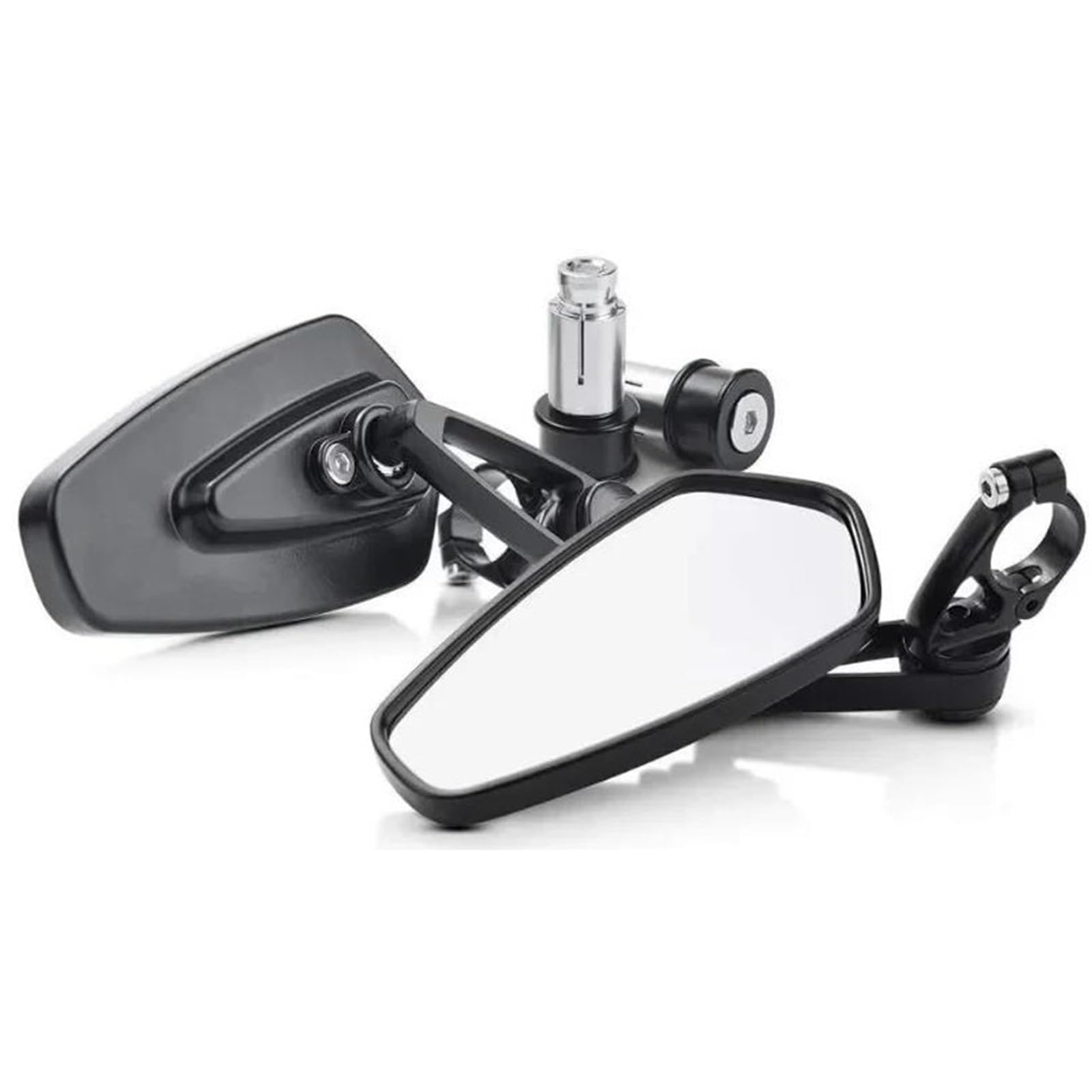 Espejos de manillar con visión antirreflejos para Yamaha MT-07 y MT-09