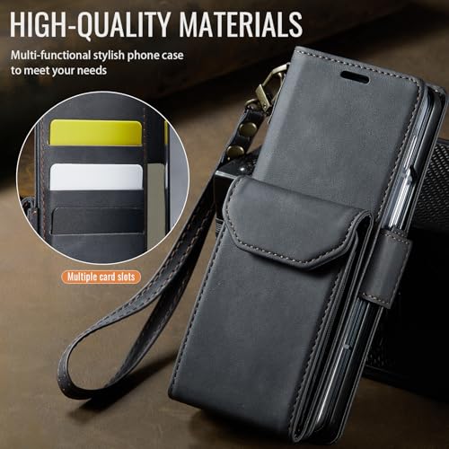 Coque Samsung Galaxy Z Fold 6 Asuwish A23DKPT US Noir - Protection Intégrale