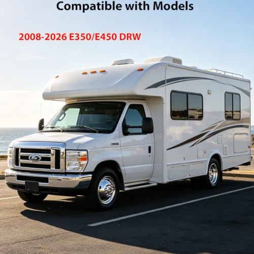 Hawttror 16-Inch 8-Lug Stainless Steel RV Wheel Simulators