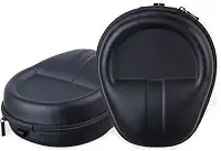 Case Estojo Rígido Premium para Headphone e Fone de Ouvido Universal, Capa Portátil Tipo Concha com Zíper Duplo, Bolso Interno e Alça