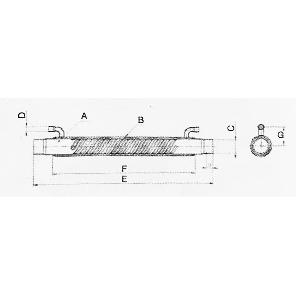 3S SuperSamaStore HXR-250 Échangeur de chaleur liquide/aspiration pour systèmes de réfrigération, cuivre, 1/2" x 1" et 3/8