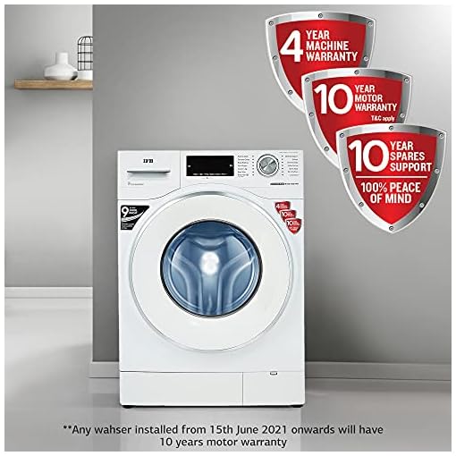 IFB 8.5 kg 5 Star Fully-Automatic Front Loading Washing Machine (EXECUTIVE PLUS VX ID, White, In-Built Heater, 4D Wash technology) - Image 7