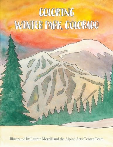 Coloring Winter Park, Colorado (Coloring Ski Towns in Colorado)