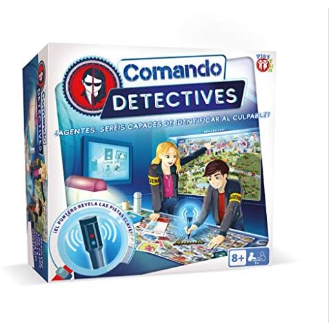 PLAY FUN BY IMC TOYS Comando Detectives - Juego de mesa para niños +8 Años Cover