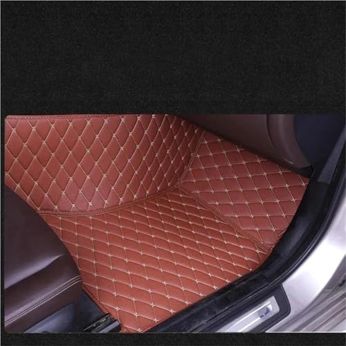 Tapis de sol auto anti-saleté lavable pour Mazda MX-5 café - 5